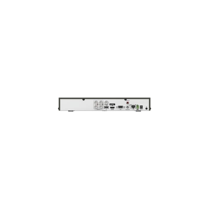 DVR 4 Canales TURBOHD + 2 Canales IP / 5 Megapixel Lite - 3K Lite / Audio Bidireccional por Coaxitron / Reconocimiento