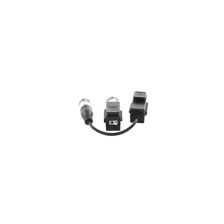 Kit de Transceptor (Balluns) TURBOHD con Boton Push / Hasta 8 MP (4K) / 100% Cobre / Soporta HD-TVI / AHD / CVI / CVBS