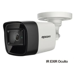 Bala TURBOHD 4K (8 Megapixel) / Gran Angular 102° / Lente 2.8 mm / Exterior IP67 / IR EXIR 30 mts / dWDR
