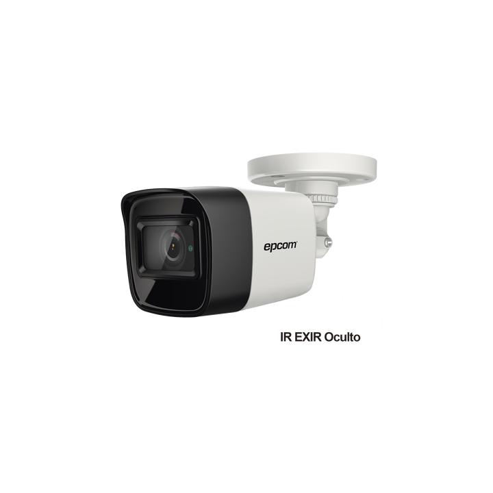 Bala TURBOHD 4K (8 Megapixel) / Gran Angular 102° / Lente 2.8 mm / Exterior IP67 / IR EXIR 30 mts / dWDR