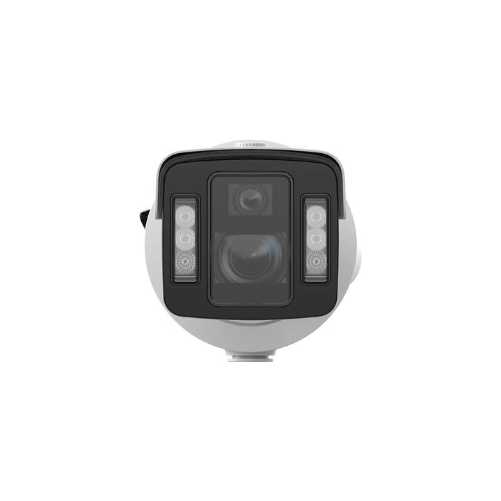 [TandemVu] Bala IP Dual 4 Megapixel (2 Lentes) / Lente Fijo (4 mm / ColorVu) y Lente Mot. (5 a 20 mm / DarkFighter X) /
