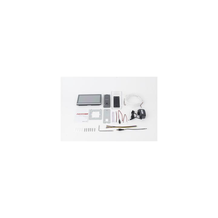 Kit de Videoportero Hibrido TurboHD con Pantalla LCD touch de 7" Wi-Fi / Frente de Calle para Exterior de Policarbonato