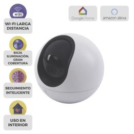 Mini PT IP 3K (5 Megapixel) / Wi-Fi / Detección Humana y Mascotas / Doble Banda 2.4- 5G / Seguimiento Inteligente /