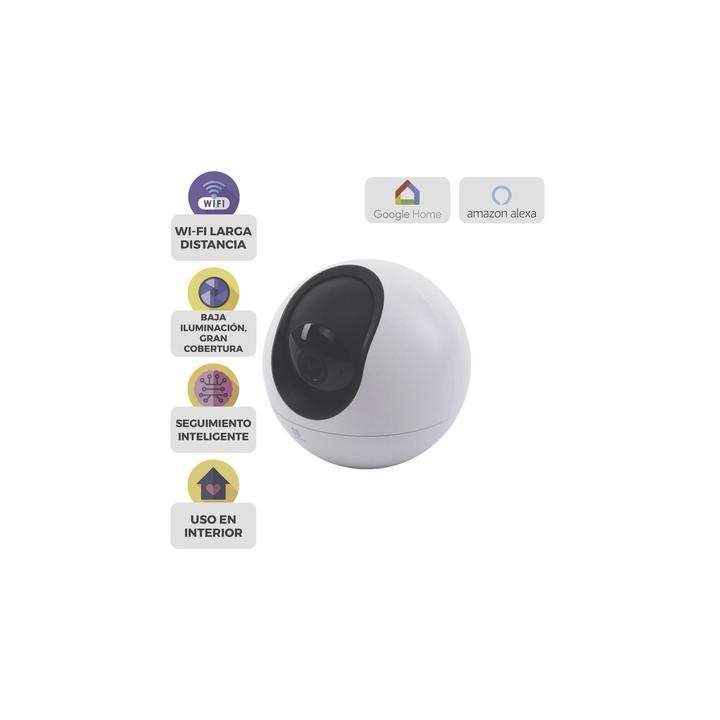 Mini PT IP 3K (5 Megapixel) / Wi-Fi / Detección Humana y Mascotas / Doble Banda 2.4- 5G / Seguimiento Inteligente /
