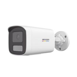 [Dual Light + ColorVu] Bala IP 2 Megapixel / Lente 4 mm / 50 mts IR + 50 mts Luz Blanca / Micrófono Integrado /