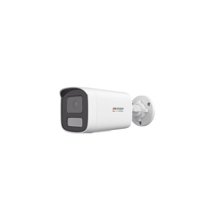 [Dual Light + ColorVu] Bala IP 2 Megapixel / Lente 4 mm / 50 mts IR + 50 mts Luz Blanca / Micrófono Integrado /