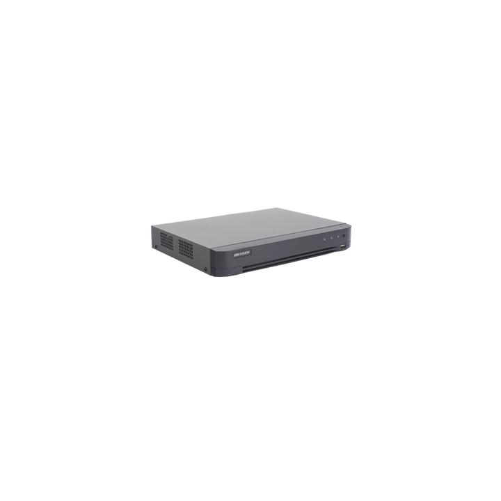 DVR 8 Canales TURBOHD +  8 Canales IP / 8 Megapixel (4K) / Audio por Coaxitron / ACUSENSE / Reconocimiento Facial / 1