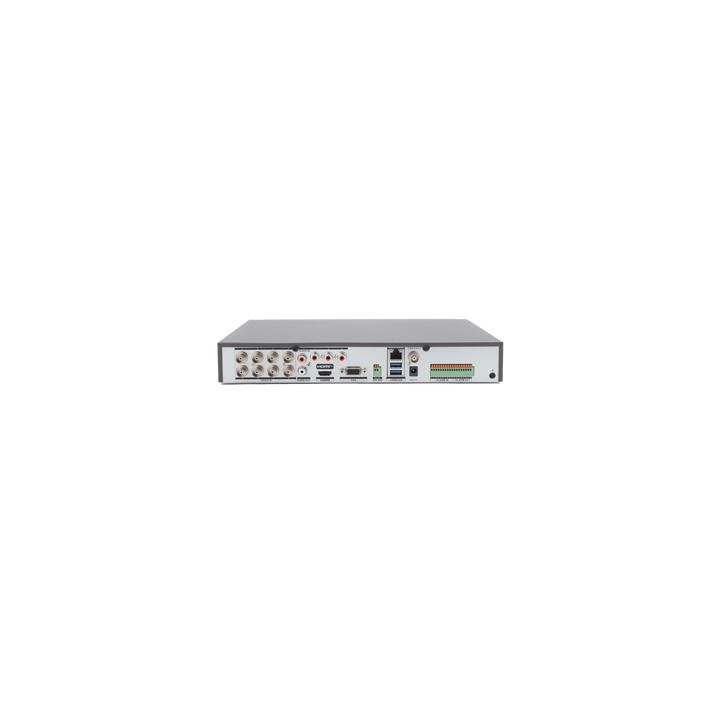 DVR 8 Canales TURBOHD +  8 Canales IP / 8 Megapixel (4K) / Audio por Coaxitron / ACUSENSE / Reconocimiento Facial / 1