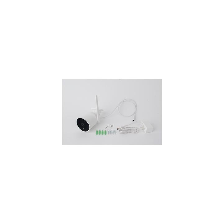 CAMARA BALA IP 2MP| WIFI | AUDIO DE 2 VIAS| ALMACENAMIENTO EN MICROSD| LENTE DE 4MM | ANGULO DE APERTURA 90 GRADOS IP65