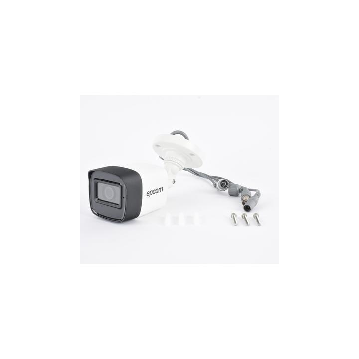 AUDIO POR COAXITRON / Bala TURBOHD 5 Megapixel / Gran Angular 85.5° / Lente 2.8 mm / 30 mts IR EXIR / Exterior IP67 /