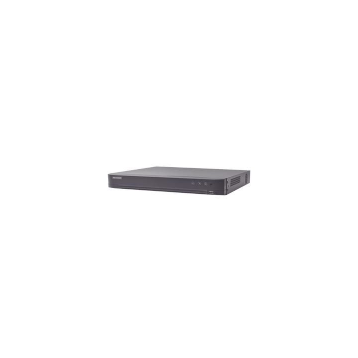 DVR 4 Canales TURBOHD + 4 Canales IP / 8 Megapixel (4K) / Audio por Coaxitron / ACUSENSE / Reconocimiento Facial / 1