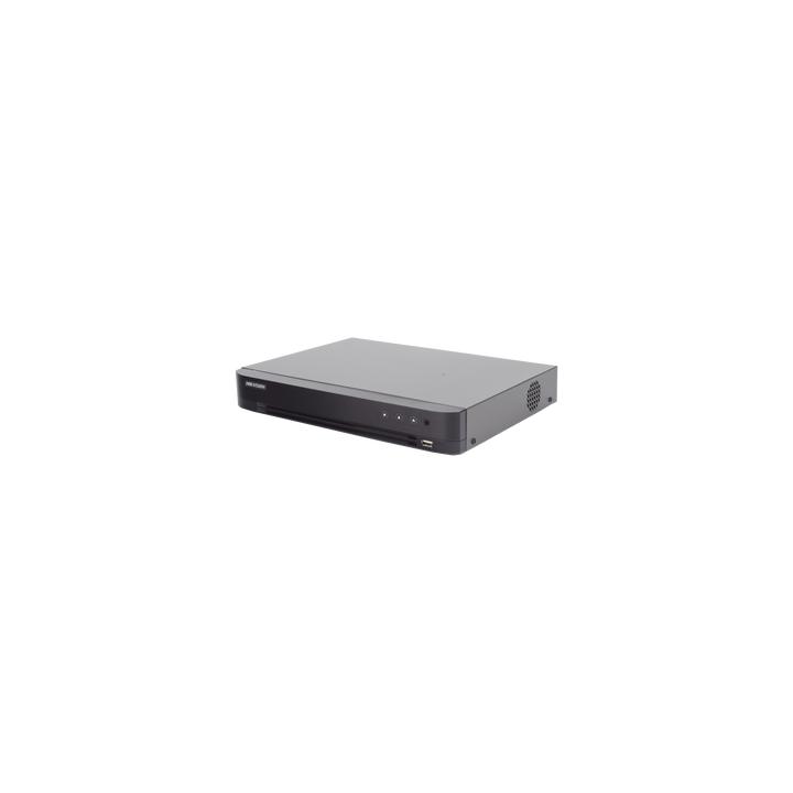 DVR 4 Canales TURBOHD + 4 Canales IP / 8 Megapixel (4K) / Audio por Coaxitron / ACUSENSE / Reconocimiento Facial / 1