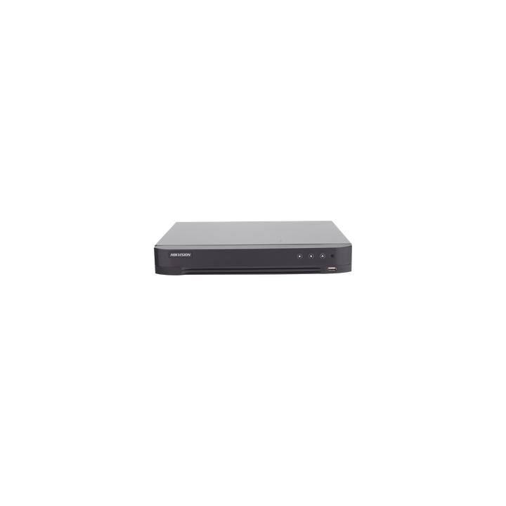 DVR 4 Canales TURBOHD + 4 Canales IP / 8 Megapixel (4K) / Audio por Coaxitron / ACUSENSE / Reconocimiento Facial / 1
