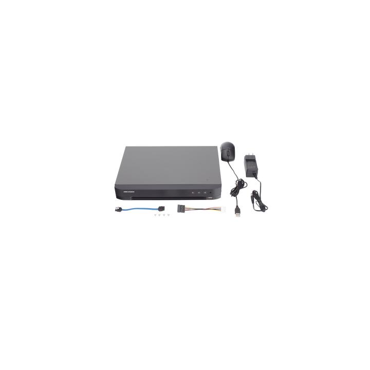 DVR 4 Canales TURBOHD + 4 Canales IP / 8 Megapixel (4K) / Audio por Coaxitron / ACUSENSE / Reconocimiento Facial / 1