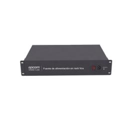Fuente 24 Vca / Industrial / Tipo RACK / 20 Amperes / 16 salidas / 1.25 Amperes por salida administrada / 2.5 Amperes