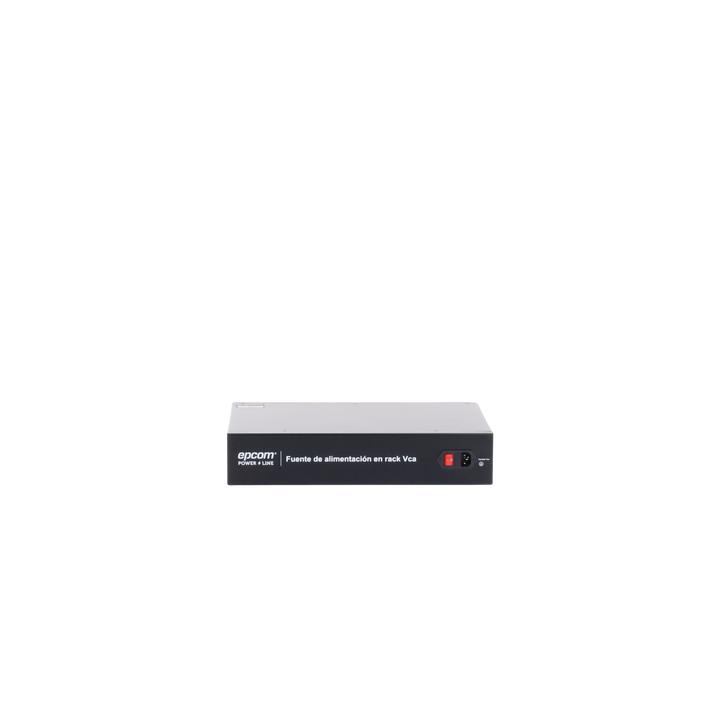 Fuente 24 Vca / Industrial / Tipo RACK / 20 Amperes / 16 salidas / 1.25 Amperes por salida administrada / 2.5 Amperes