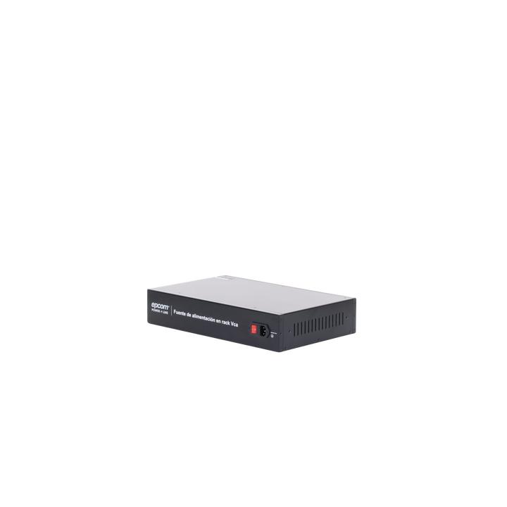 Fuente 24 Vca / Industrial / Tipo RACK / 20 Amperes / 16 salidas / 1.25 Amperes por salida administrada / 2.5 Amperes