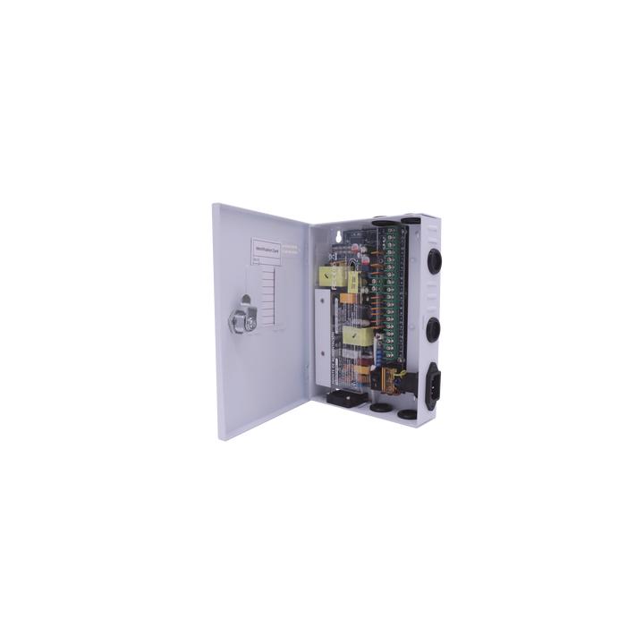 Fuente PREMIUM / 11-15 V / 9 canales / 16 A / Alta tecnología en seguridad / Doble ventilador / Hasta 1.8 Amperes por