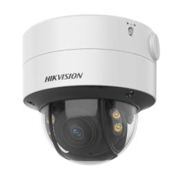 Domo IP 4 Megapixel  Lente 2.8 a 12 mm / Imagen a Color 24/7 (ColorVu) / 40 mts Luz Blanca / WDR 130 dB / Exterior IP67