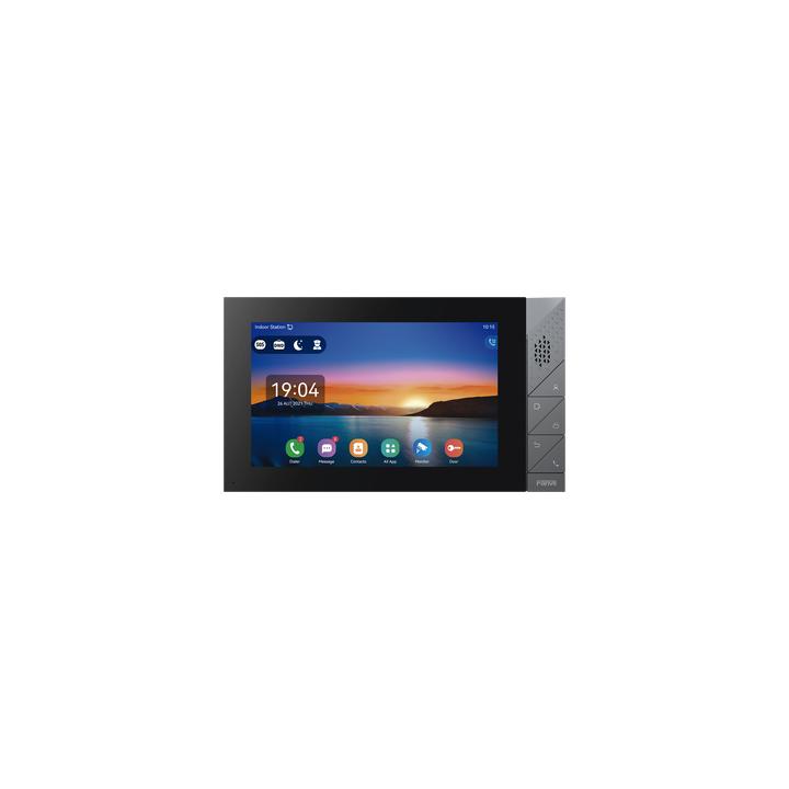 Monitor IP/SIP para interior con Android, Wi-Fi, Bluetooth, pantalla táctil de 7", audio de 2 vías, PoE, 8 interfaces