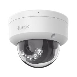 HiLook Series / Domo IP de 2 Megapixel (1080p) / Lente 2.8 mm / 30 mts IR / Micrófono Integrado / Exterior IP67 / PoE