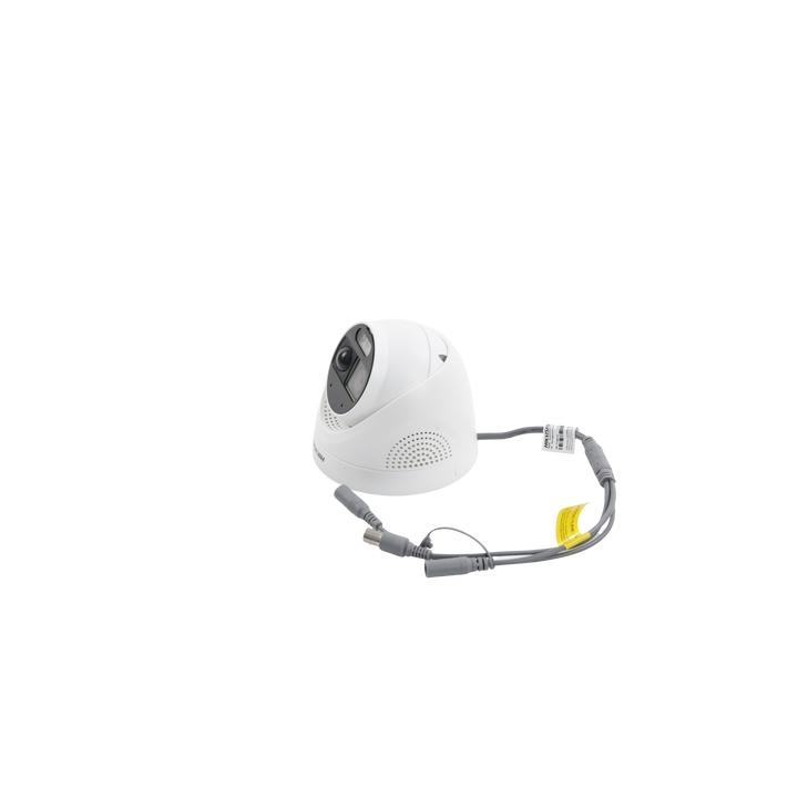 Turret TURBOHD 2 Megapixeles (1080p) / Imagen a color 24/7 / Lente 2.8 mm / Luz Blanca 20 mts / Exterior IP67 / WDR