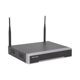 NVR 4 Megapixel / 4 canales IP / 1 Bahía de Disco Duro / 2 Antenas Wi-Fi / Salida de Vídeo Full HD