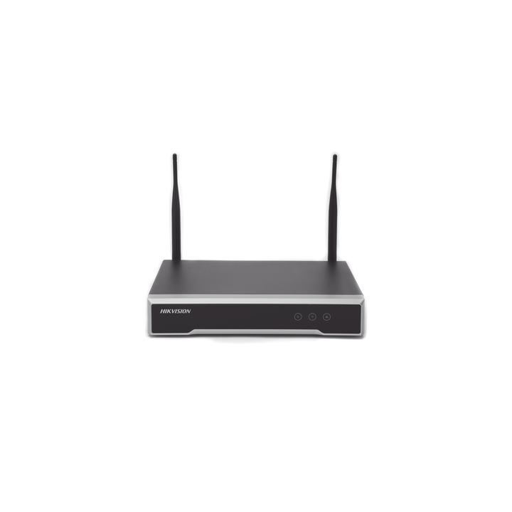 NVR 4 Megapixel / 4 canales IP / 1 Bahía de Disco Duro / 2 Antenas Wi-Fi / Salida de Vídeo Full HD