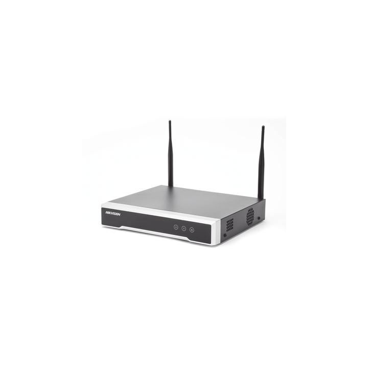 NVR 4 Megapixel / 4 canales IP / 1 Bahía de Disco Duro / 2 Antenas Wi-Fi / Salida de Vídeo Full HD