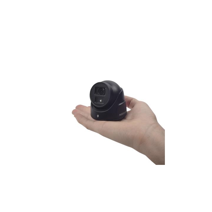 Ultra Mini Turret TURBO 2 Megapixeles (1080p) / Gran Angular / Lente 2.8 mm / 20 mts IR EXIR / Exterior IP67 / 4