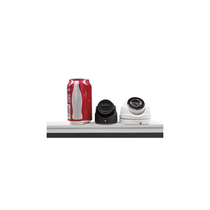 Ultra Mini Turret TURBO 2 Megapixeles (1080p) / Gran Angular / Lente 2.8 mm / 20 mts IR EXIR / Exterior IP67 / 4
