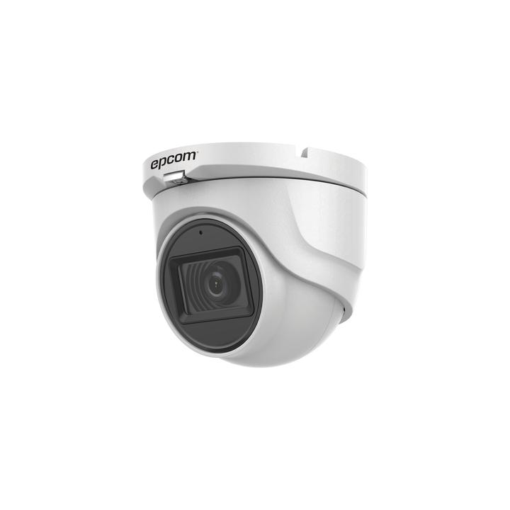 AUDIO POR COAXITRON / Turret TURBOHD 5 Megapixel / Angulo de vision 85.5° / Lente 2.8 mm / 30 mts IR EXIR / Exterior
