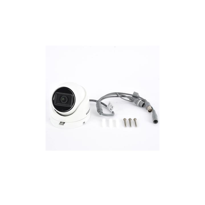 AUDIO POR COAXITRON / Turret TURBOHD 5 Megapixel / Angulo de vision 85.5° / Lente 2.8 mm / 30 mts IR EXIR / Exterior