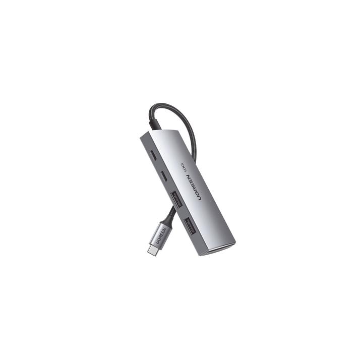HUB USB-C 3.2 4 en 1 | 2 Puertos USB-C 3.2 (10 Gbps) | 2 Puertos USB-A 3.2 (10 Gbps) |  Admite OTG | Compatible con