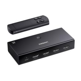 Conmutador HDMI Switch 4@60Hz | 3 Entradas a 1 Salida | 3D | HDR | Dolby Atmos | DTS5.1/7.1 | HDCP2.2 | PCM2.0 |