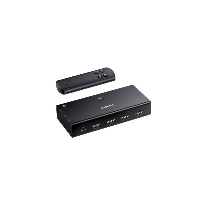 Conmutador HDMI Switch 4@60Hz | 3 Entradas a 1 Salida | 3D | HDR | Dolby Atmos | DTS5.1/7.1 | HDCP2.2 | PCM2.0 |