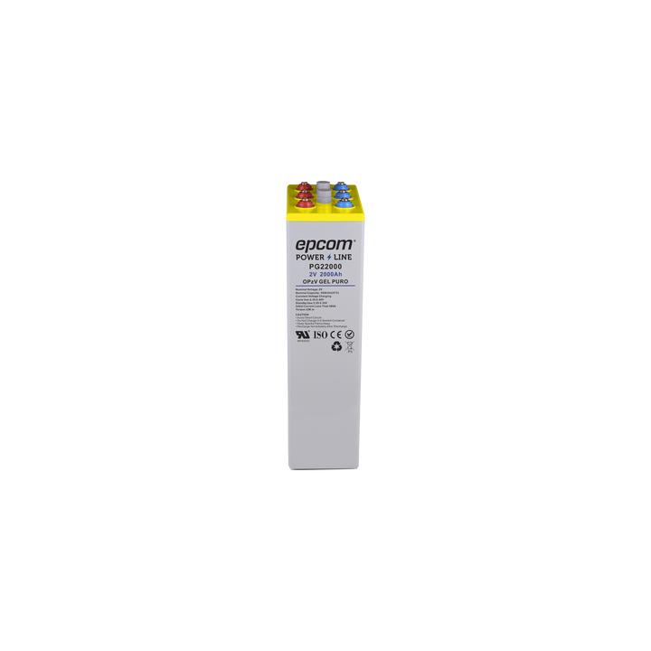 Batería de GEL PURO OPzV / 2 V @ 2,000 Ah / Ciclo profundo /Uso en Aplicaciones Fotovoltaicas y de Respald