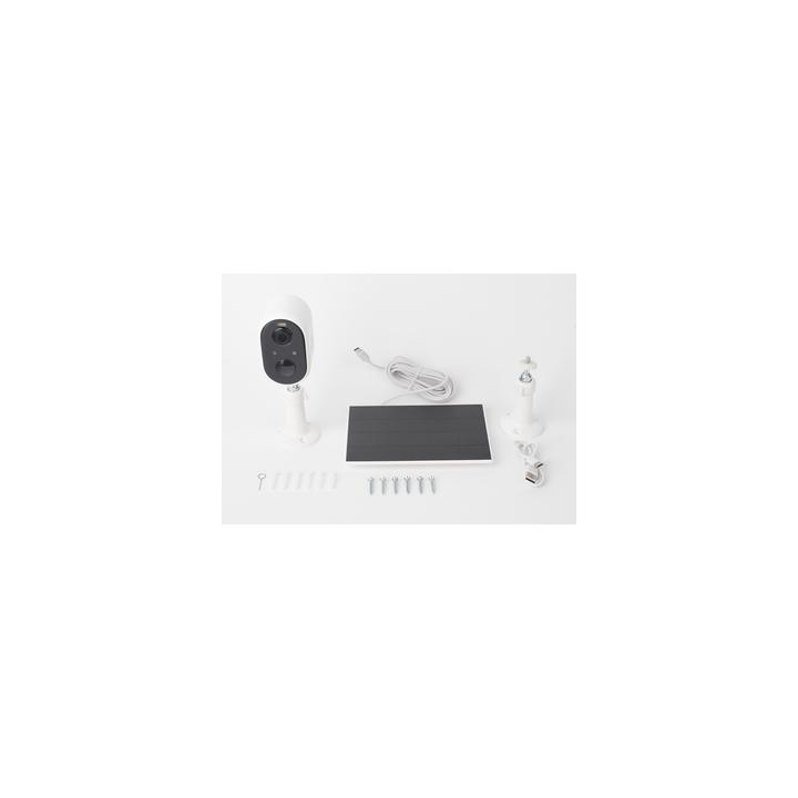 Cámara IP de Batería (Gran Angular) 3 Megapixel | WiFi | Audio Bidireccional | Batería Recargable 5200 mAh | IP65