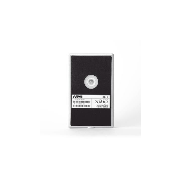 Intercomunicador IP, 2 líneas SIP, 2 relevadores con botón para llamada, anti-vandálico, IP65 e IK10, PoE