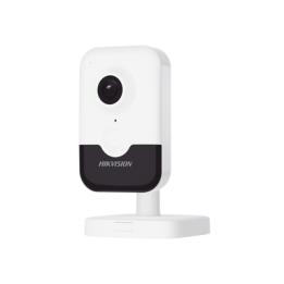Cubo IP de 2 Megapixel / Lente 2.8 mm / WiFi / H.265+ / 10 mts IR EXIR / Micrófono y Bocina Integrada (Audio de Dos