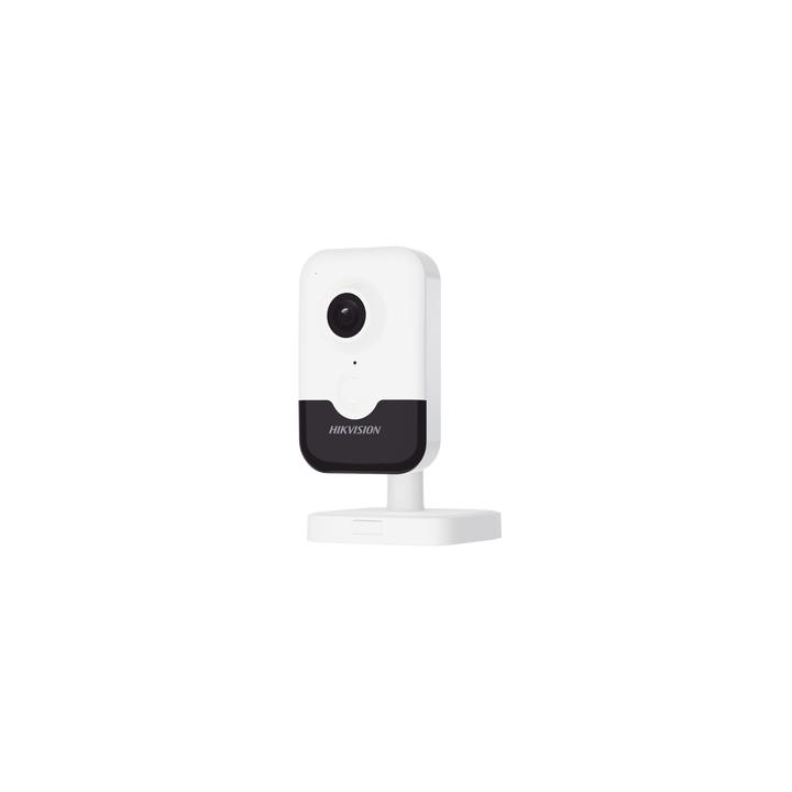 Cubo IP de 2 Megapixel / Lente 2.8 mm / WiFi / H.265+ / 10 mts IR EXIR / Micrófono y Bocina Integrada (Audio de Dos