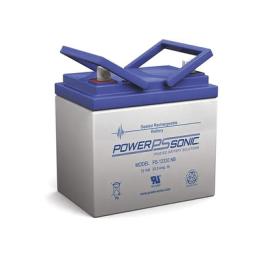 Batería 12V, 33AH, Para Respaldo, Tecnologías AGM/VRLA, 5 Años Vida Útil, Terminales NB3, Reconocida UL