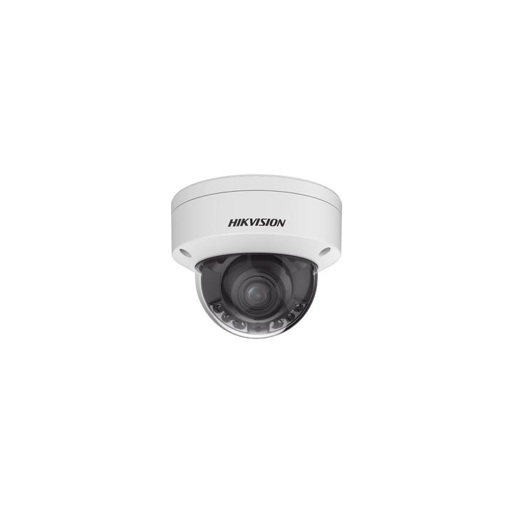 [Dual Light + ColorVu] Domo IP 4 Megapixel / Lente 3.6 - 9 mm / 40 mts IR + 40 mts Luz Blanca / WDR 130 dB / Exterior