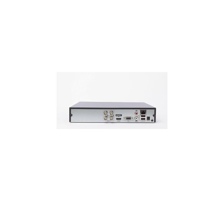 DVR  4 Canales TurboHD + 4 Canales IP / 8 Megapíxel (4K) / Audio por Coaxitron / ACUSENSE Lite / 1 Bahía de Disco