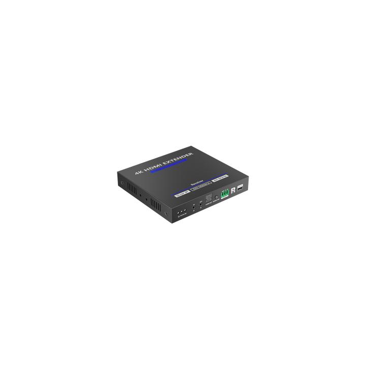Receptor Compatible para Kits TT592 | Resolución 4K@60Hz | Cat 5e/6 | Distancia de 100 m | IPCOLOR | Control IR | Cero