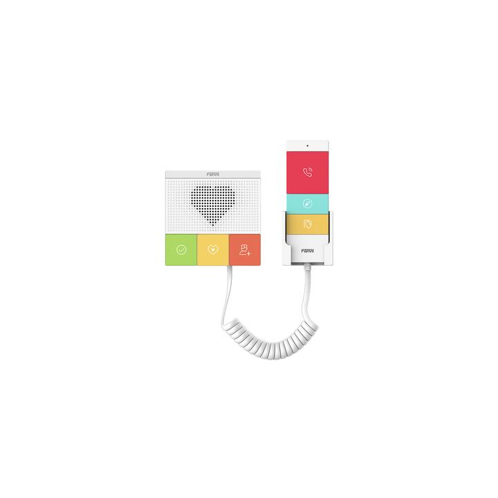 Intercomunicador SIP para Hospital/Asilos, 6 botones, antibacterial, 1 Relevador integrado