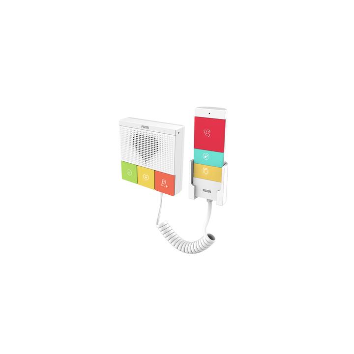 Intercomunicador SIP para Hospital/Asilos, 6 botones, antibacterial, 1 Relevador integrado