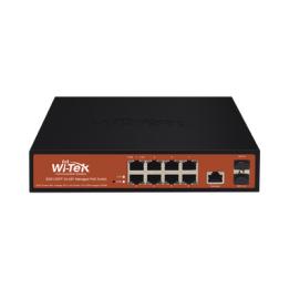 Switch Administrable de 8 puertos Gigabit Ethernet con PoE 802.3 af/at y 24V Pasivo + 2 SFP Gigabit, 150 W