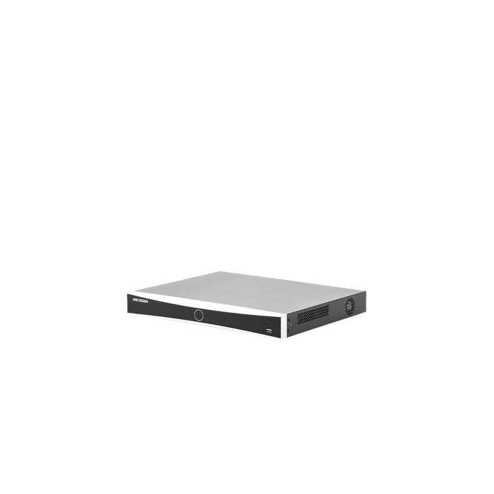 (ACUSENSE / Evita Falsas Alarmas) NVR 12 Megapixel (4K) / Reconocimiento Facial / 8 Canales IP / Base de Datos / 8