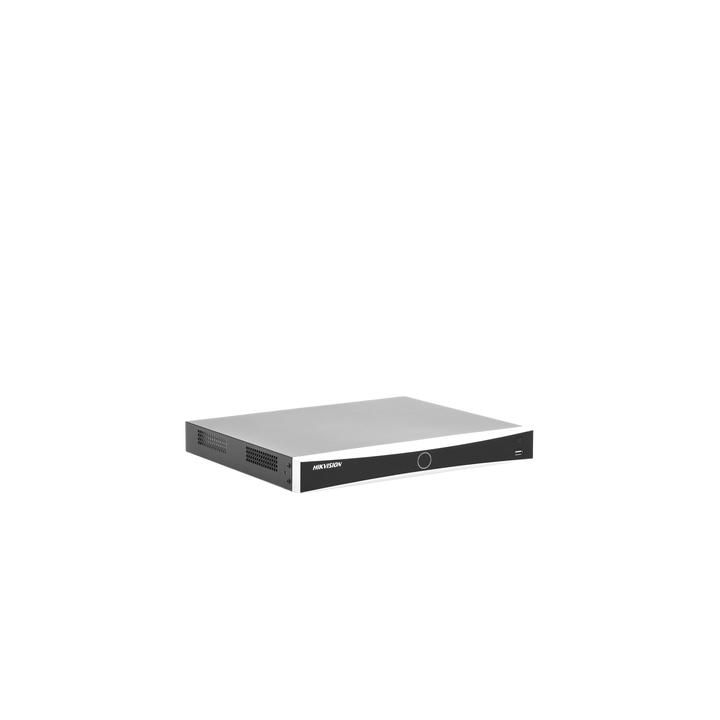 (ACUSENSE / Evita Falsas Alarmas) NVR 12 Megapixel (4K) / Reconocimiento Facial / 8 Canales IP / Base de Datos / 8